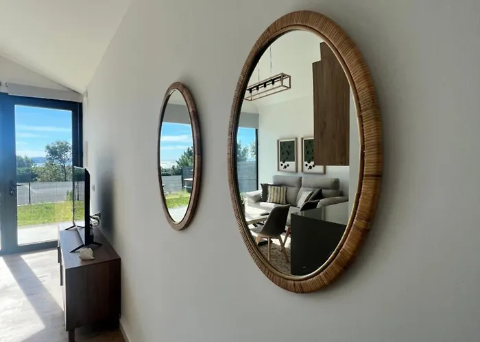 アパート Os Balcons Ria De Arousa Ii ボイロ